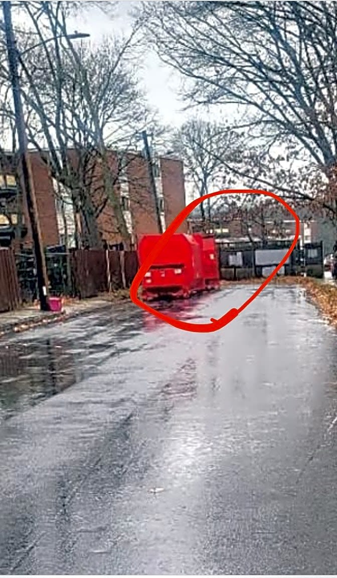 Image submitted with report