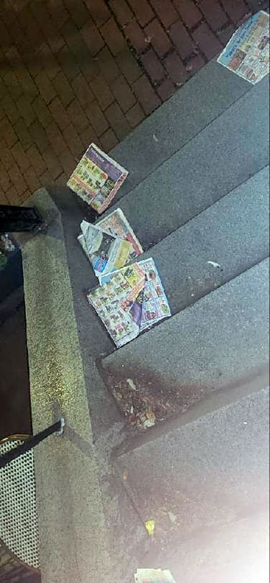 Image submitted with report
