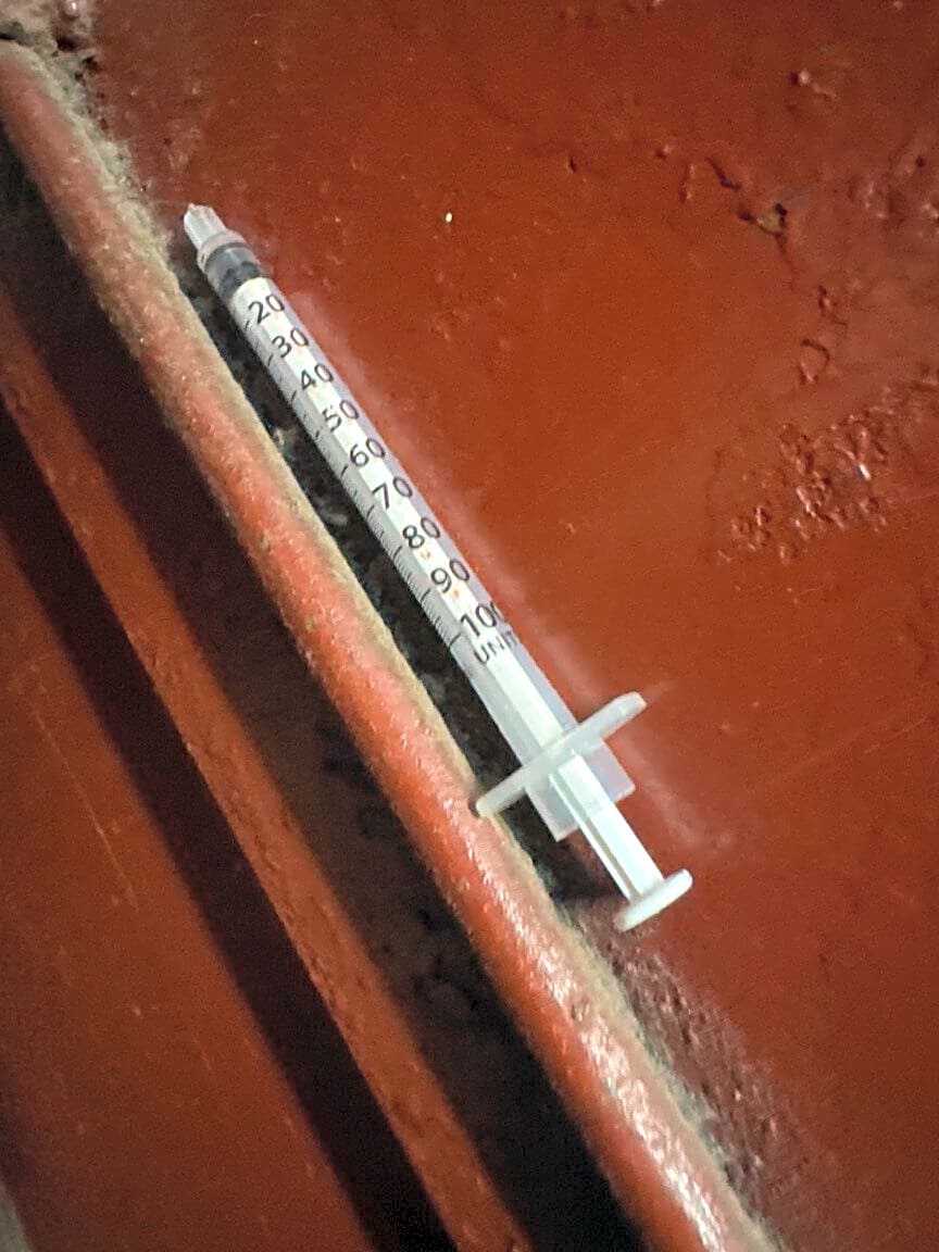 Image submitted with report