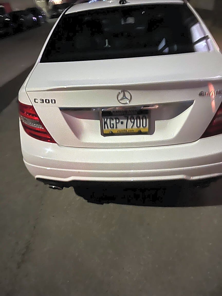 Image submitted with report