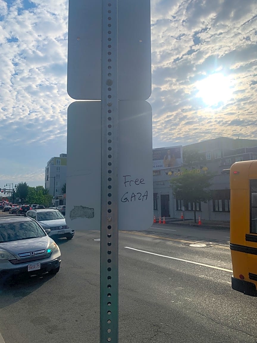Image submitted with report