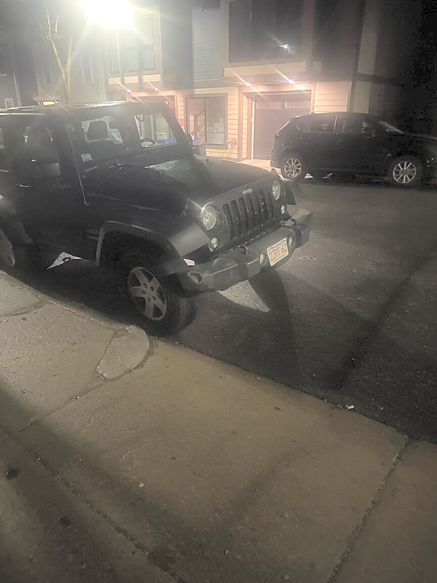 Image submitted with report