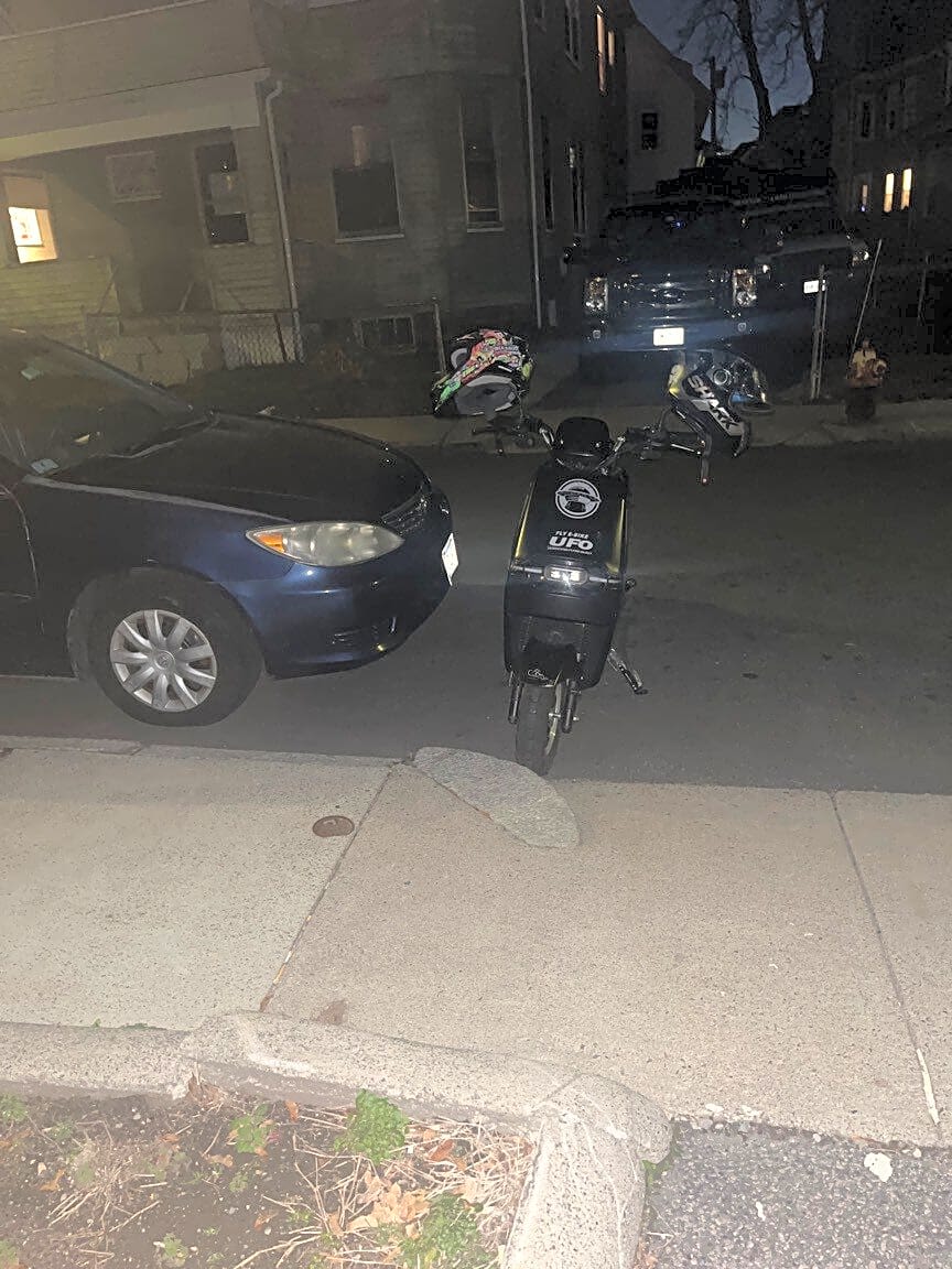 Image submitted with report