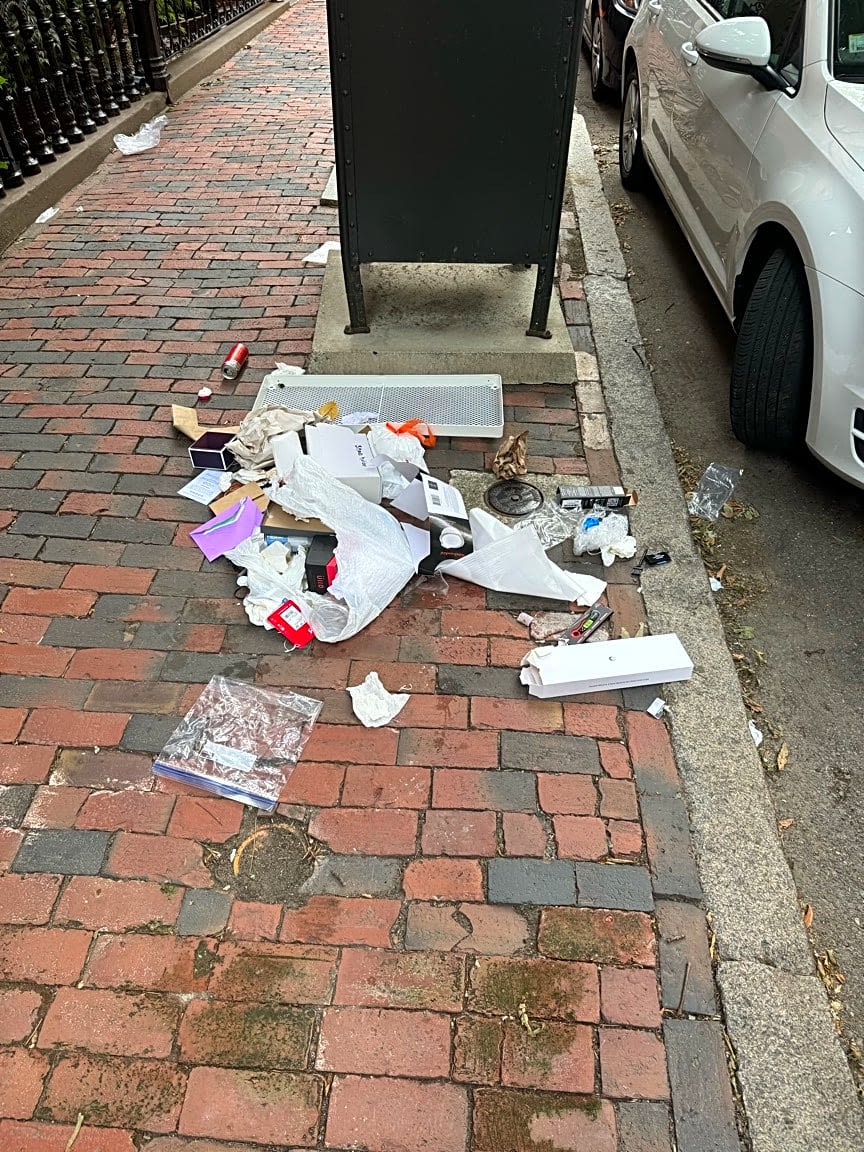 Image submitted with report