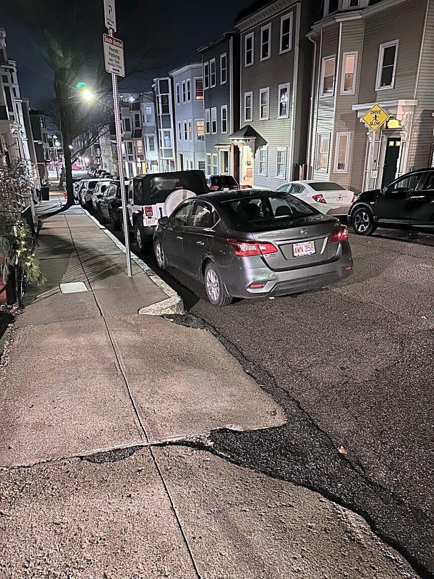 Image submitted with report