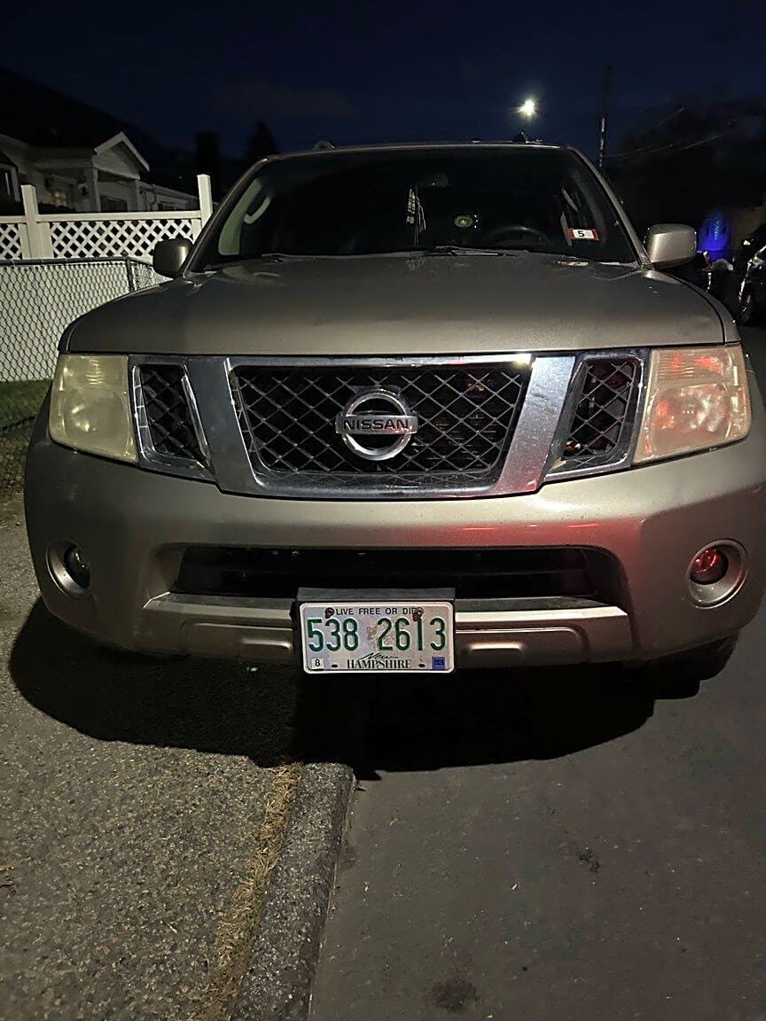 Image submitted with report