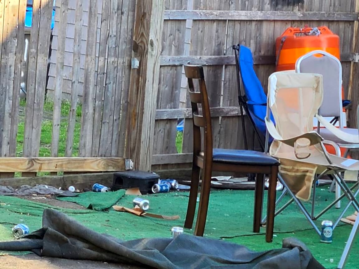 Image submitted with report