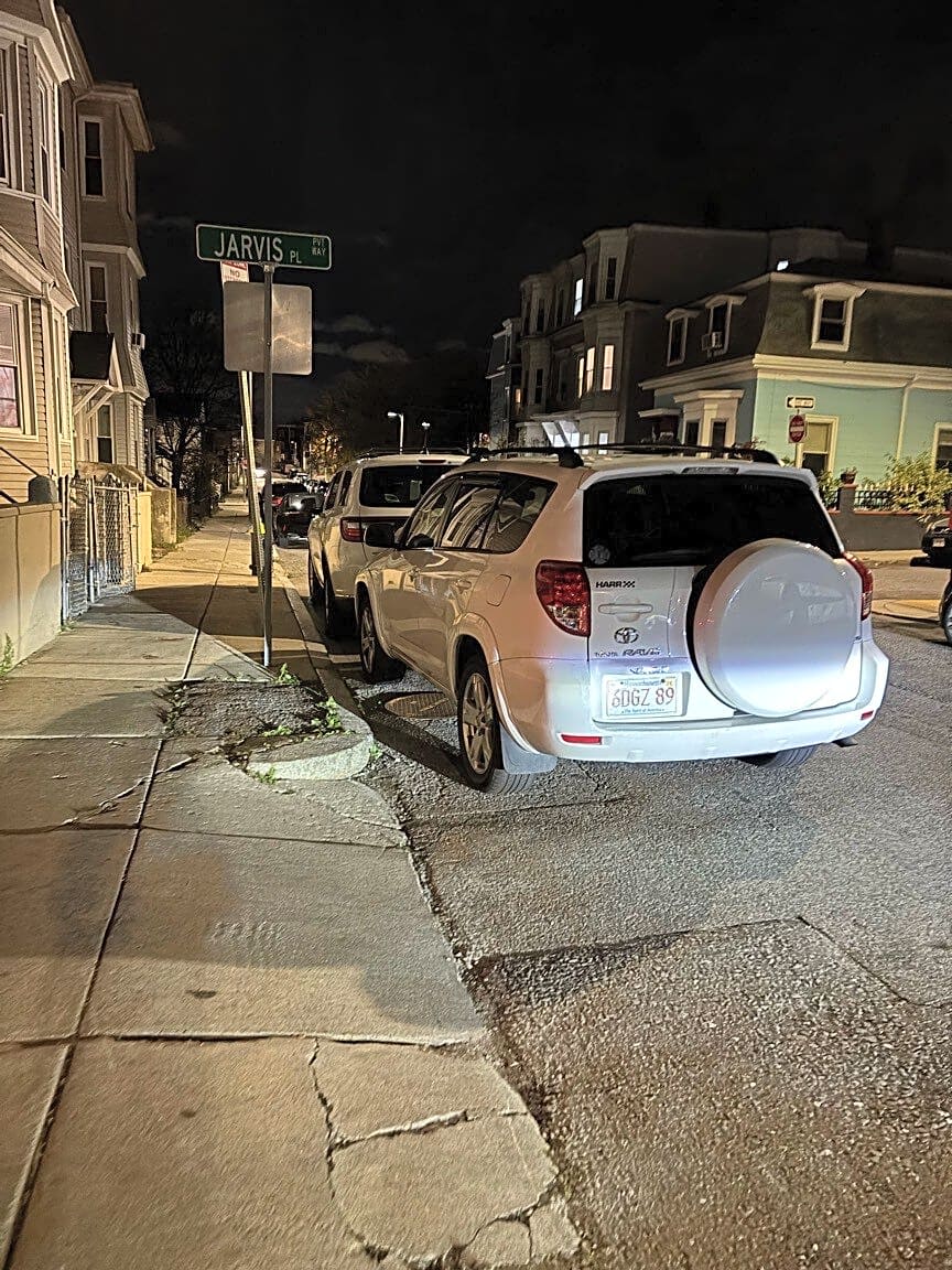 Image submitted with report