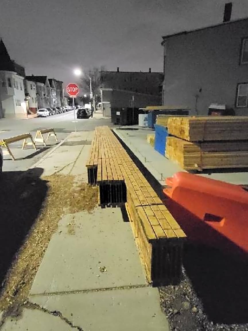 Image submitted with report