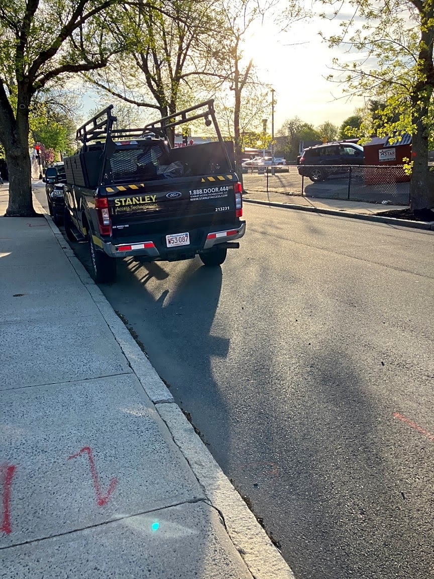 Image submitted with report