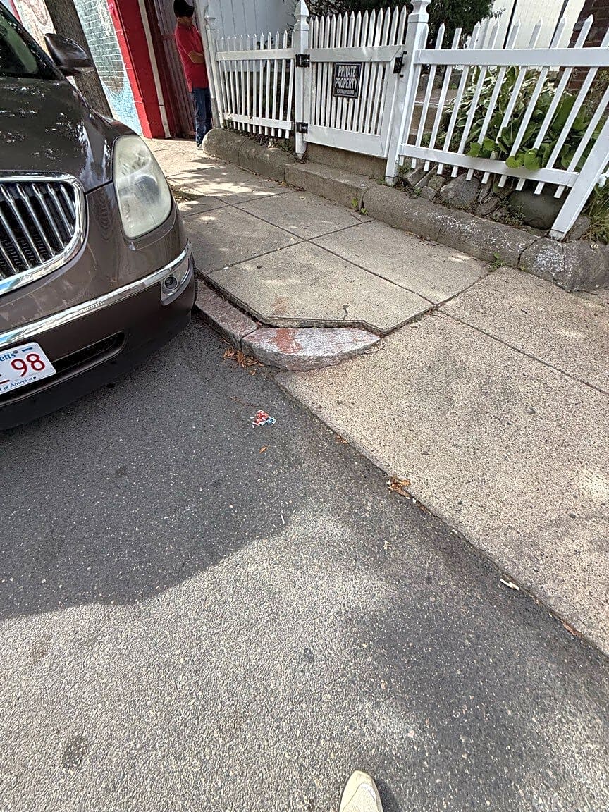 Image submitted with report