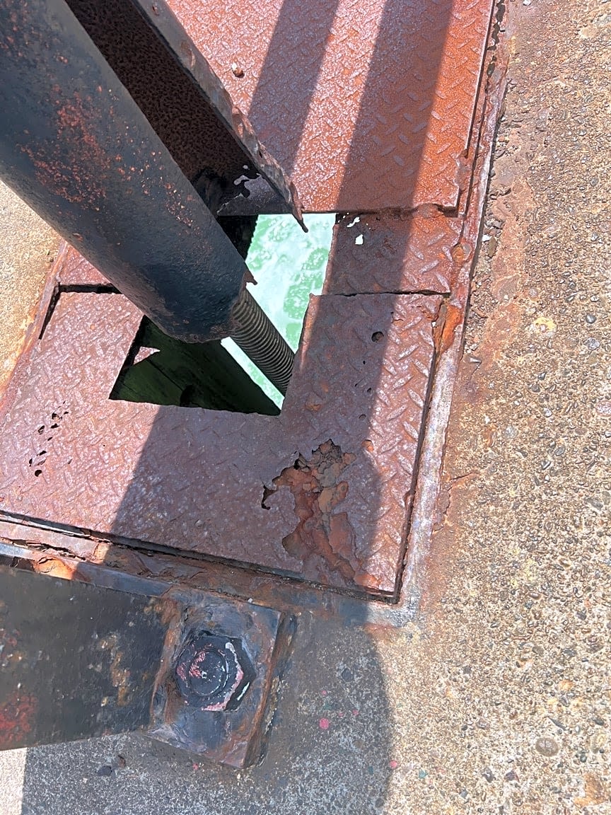 Image submitted with report