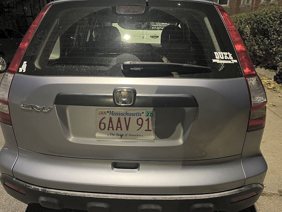 Image submitted with report