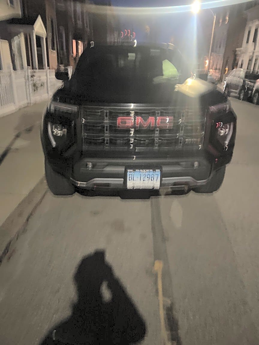 Image submitted with report