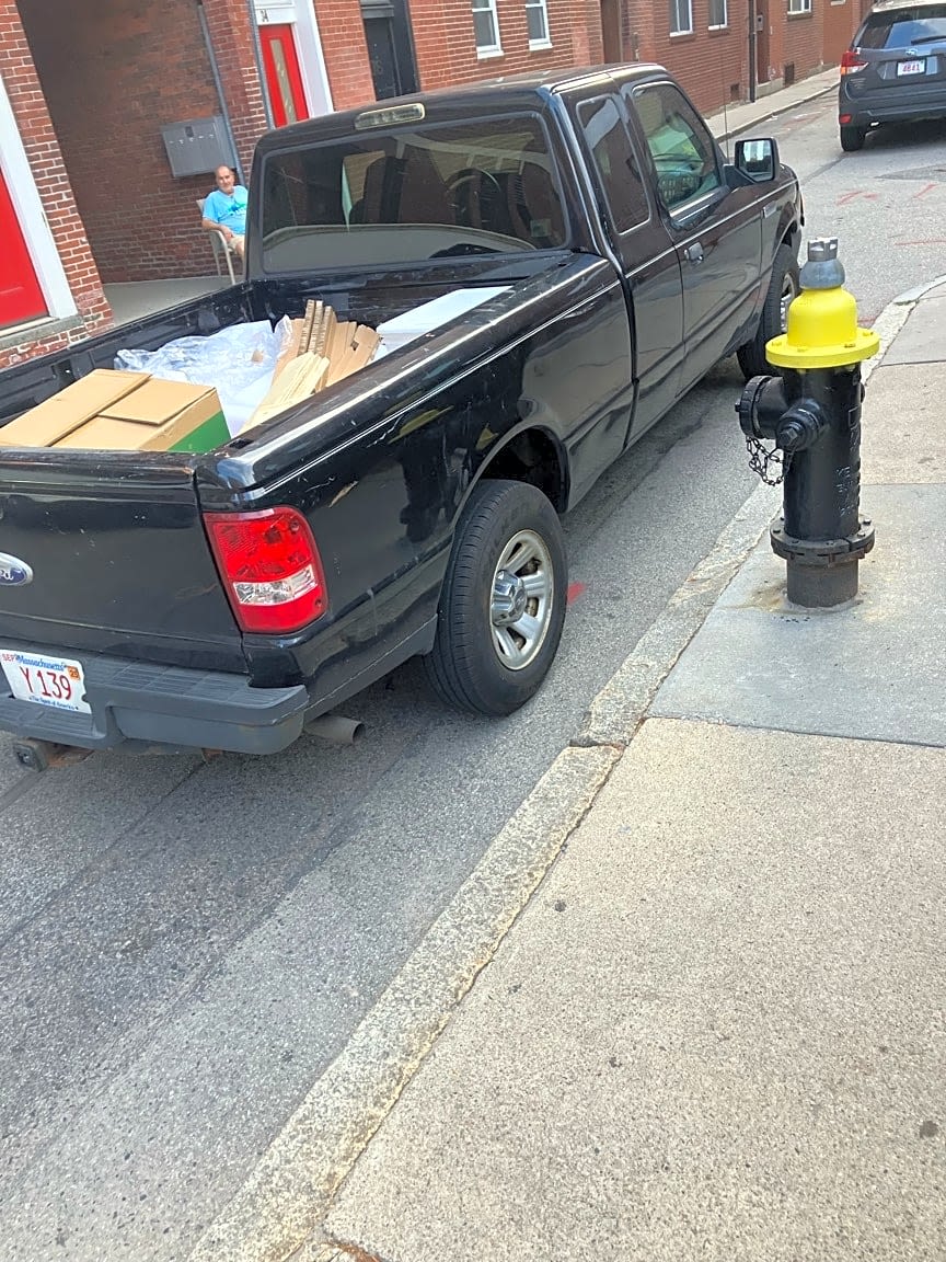 Image submitted with report