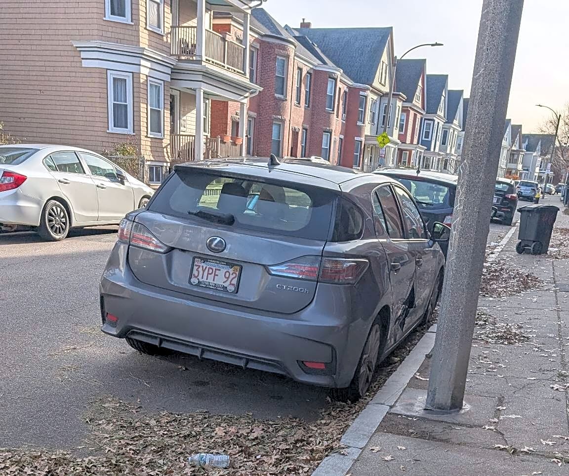 Image submitted with report