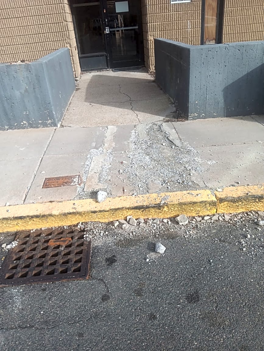 Image submitted with report