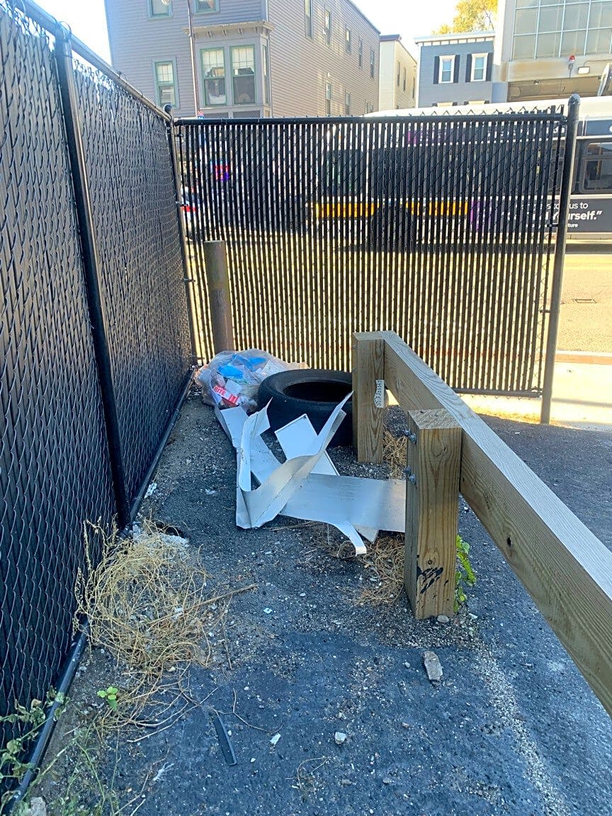 Image submitted with report