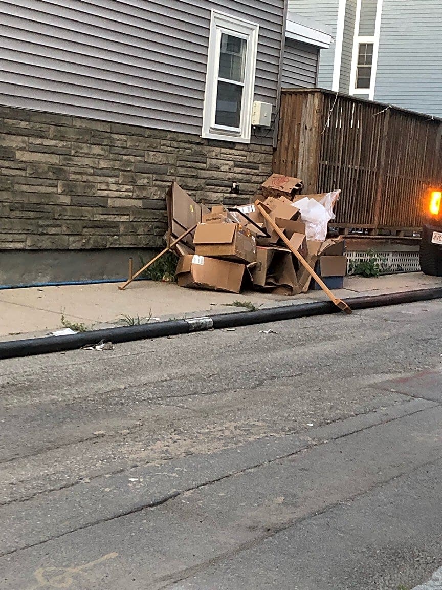 Image submitted with report