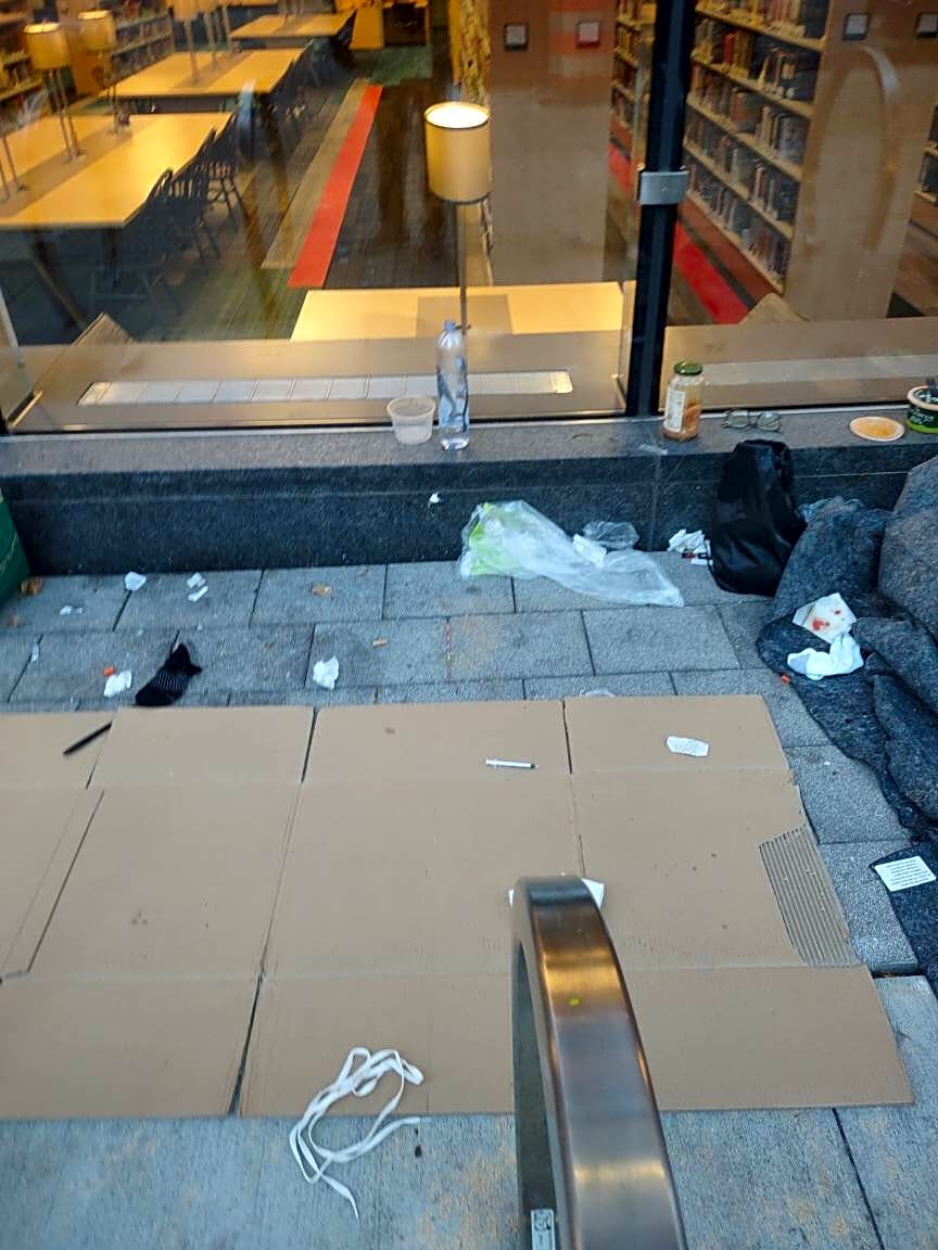 Image submitted with report