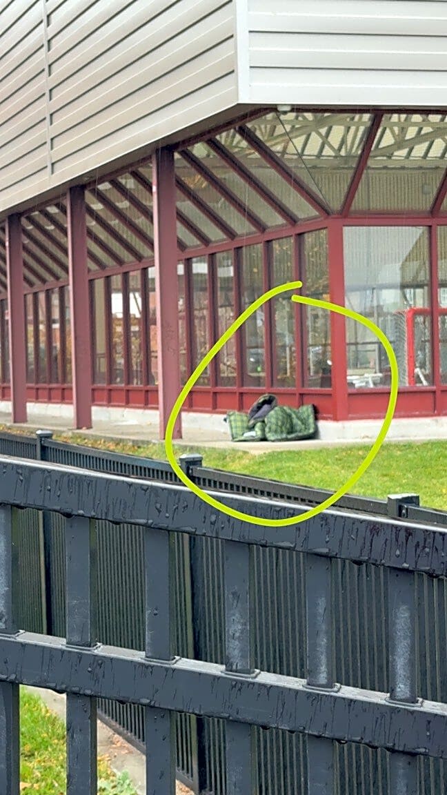 Image submitted with report