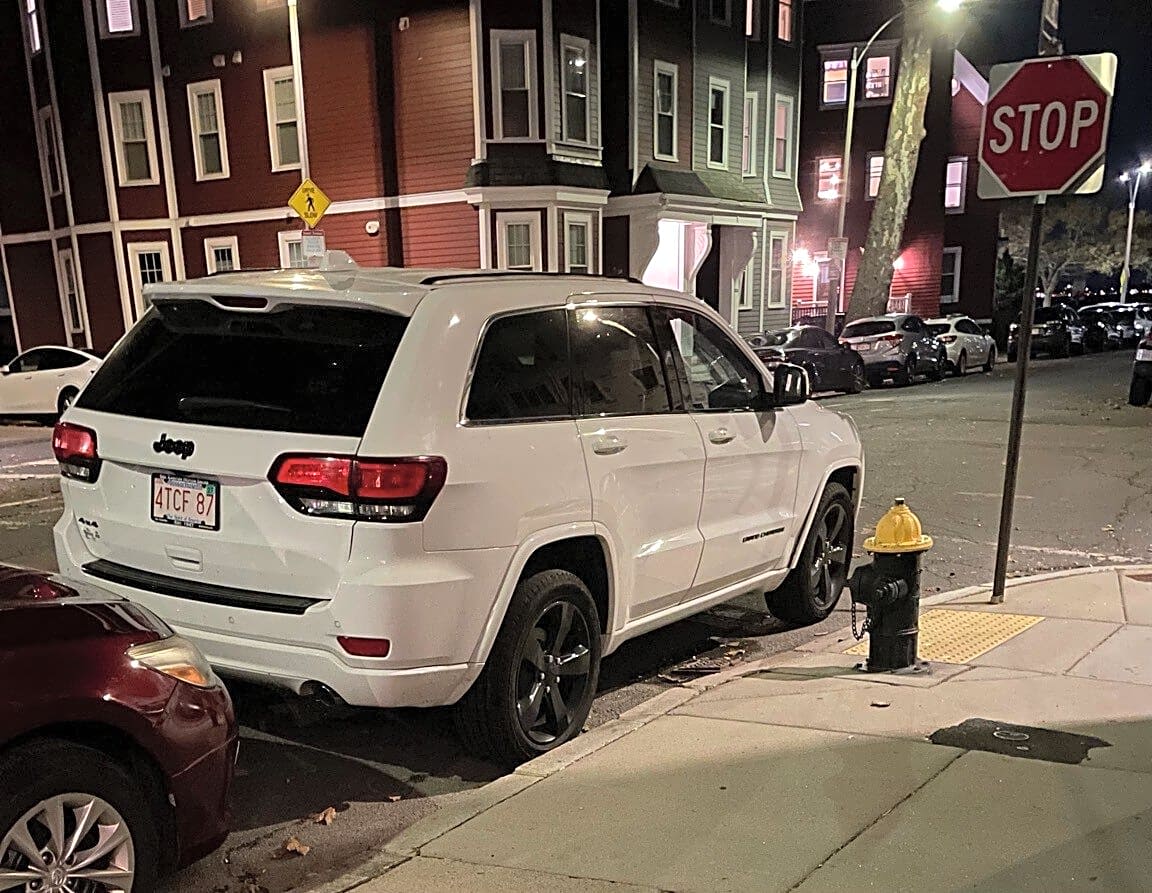 Image submitted with report