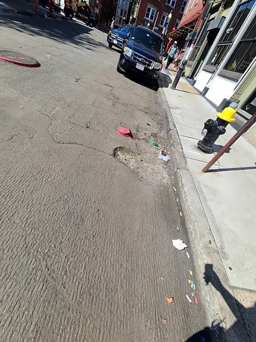 Image submitted with report