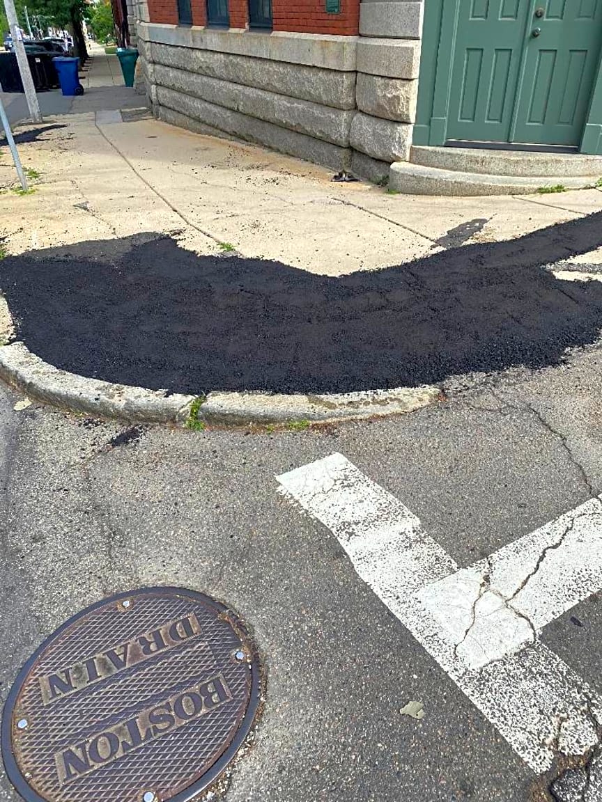 Image submitted with report