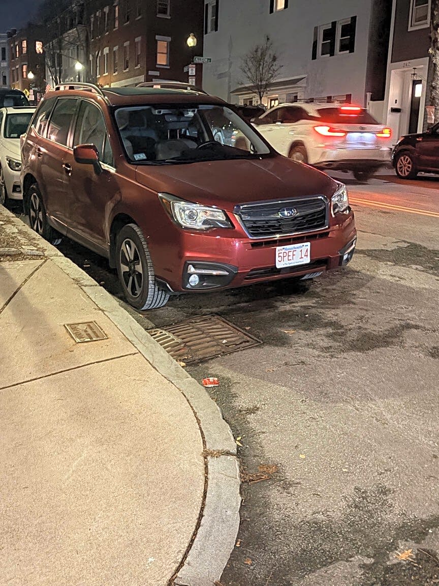 Image submitted with report