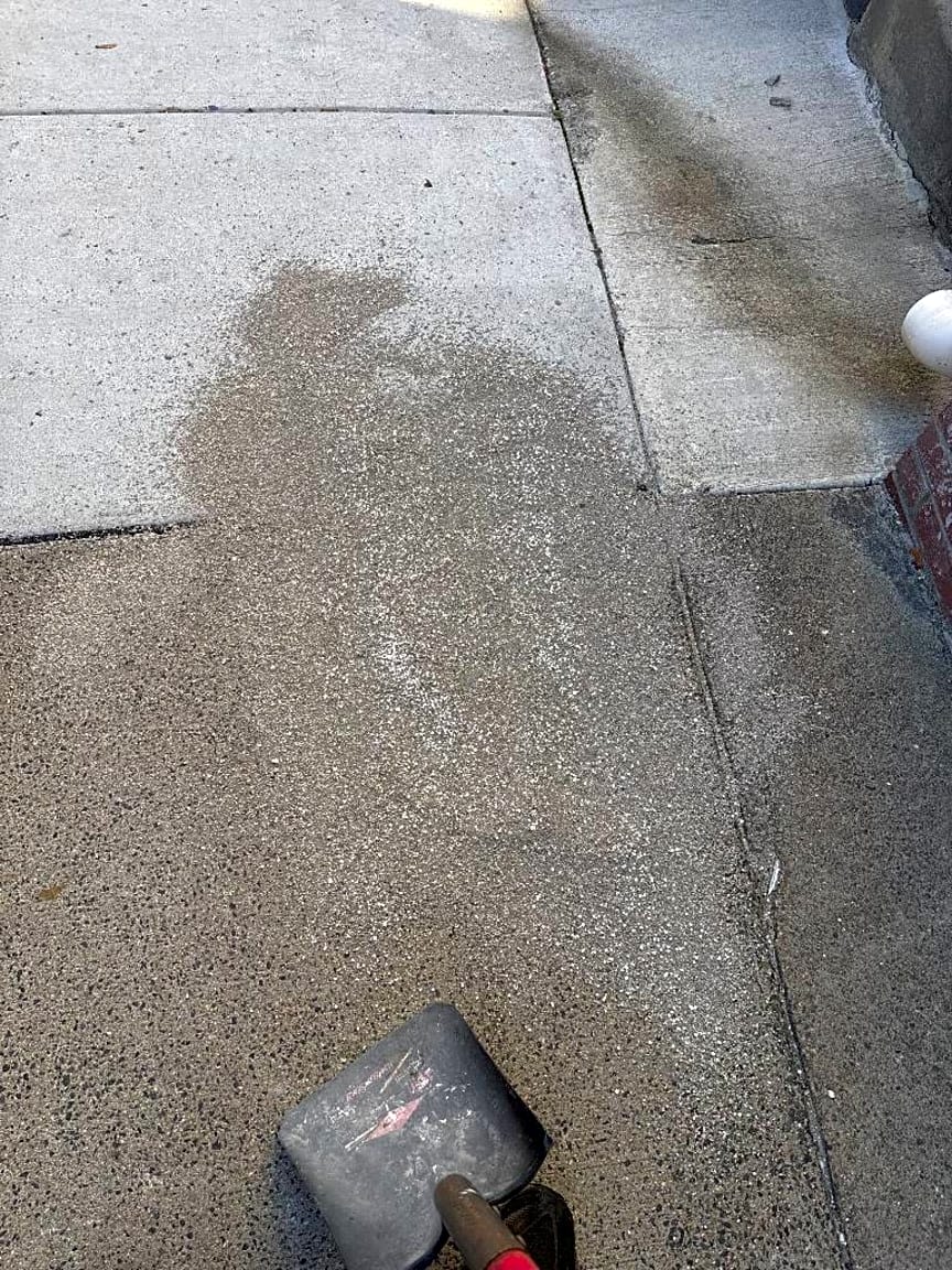 Image submitted with report