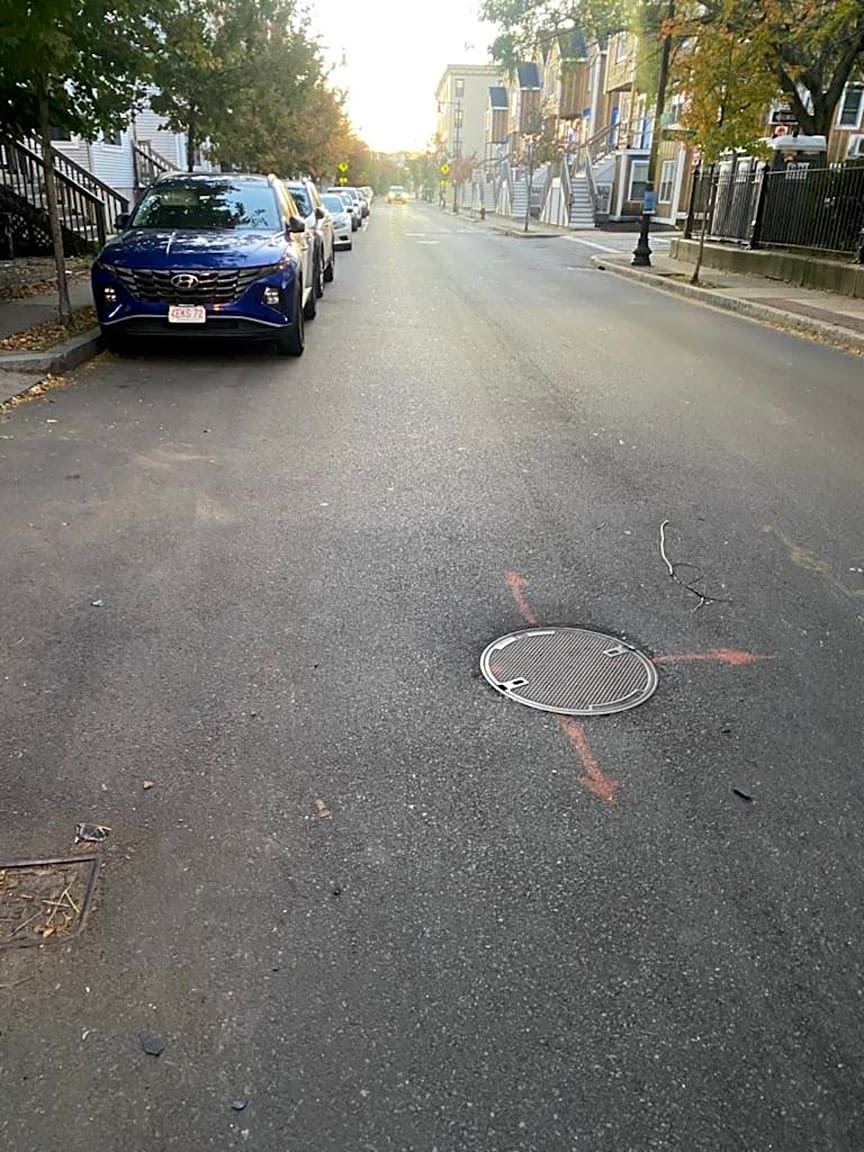 Image submitted with report