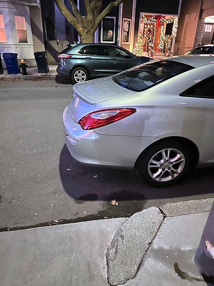 Image submitted with report