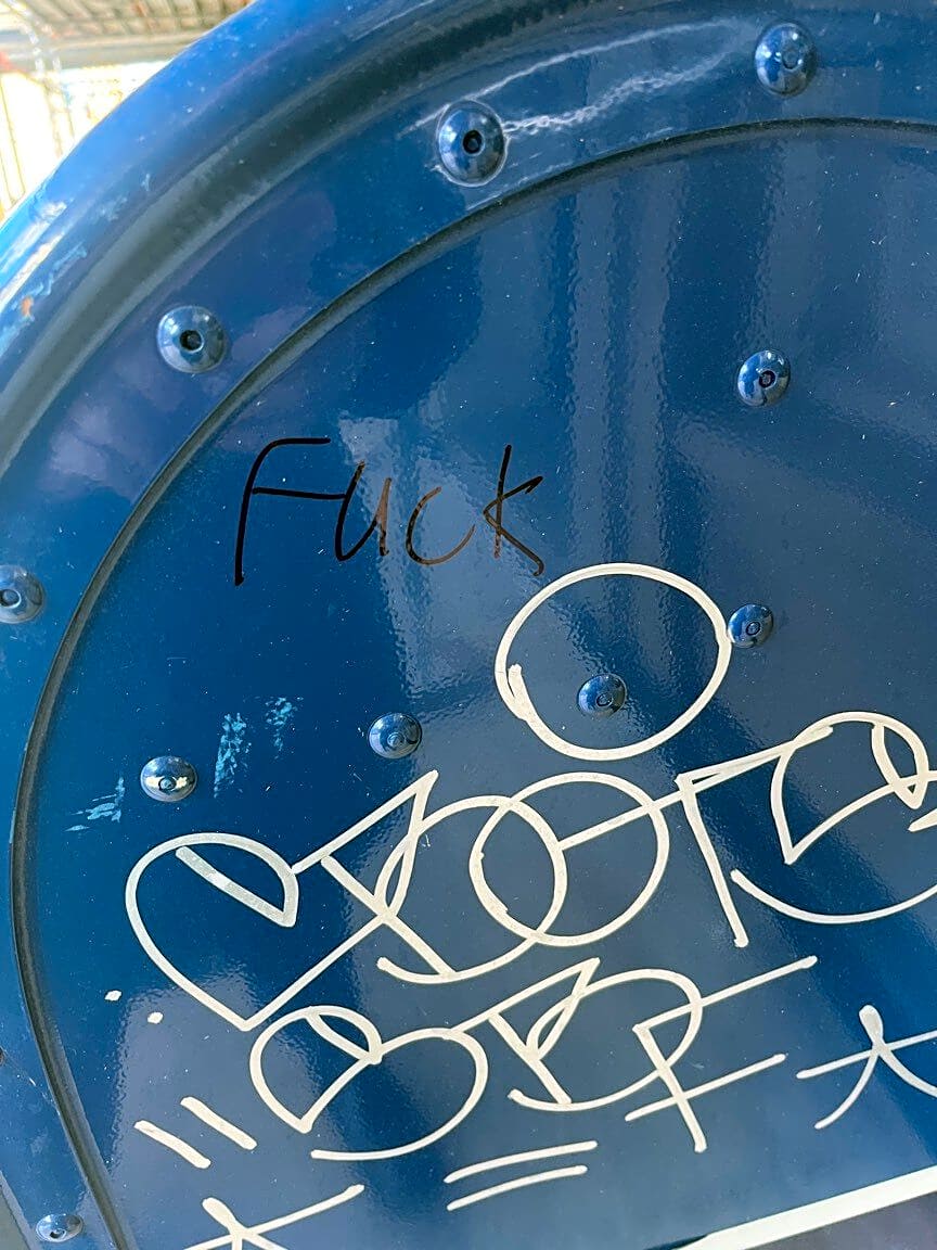 Image submitted with report