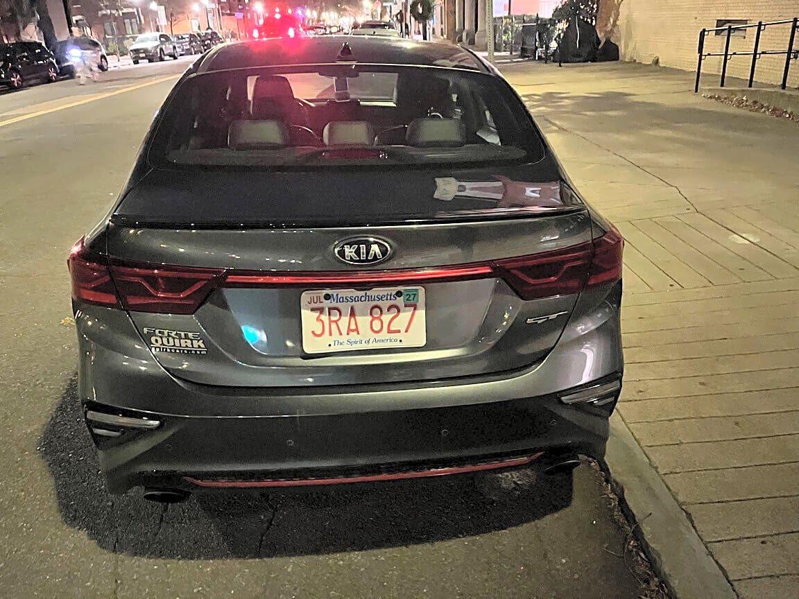 Image submitted with report