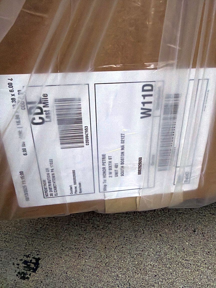 Image submitted with report