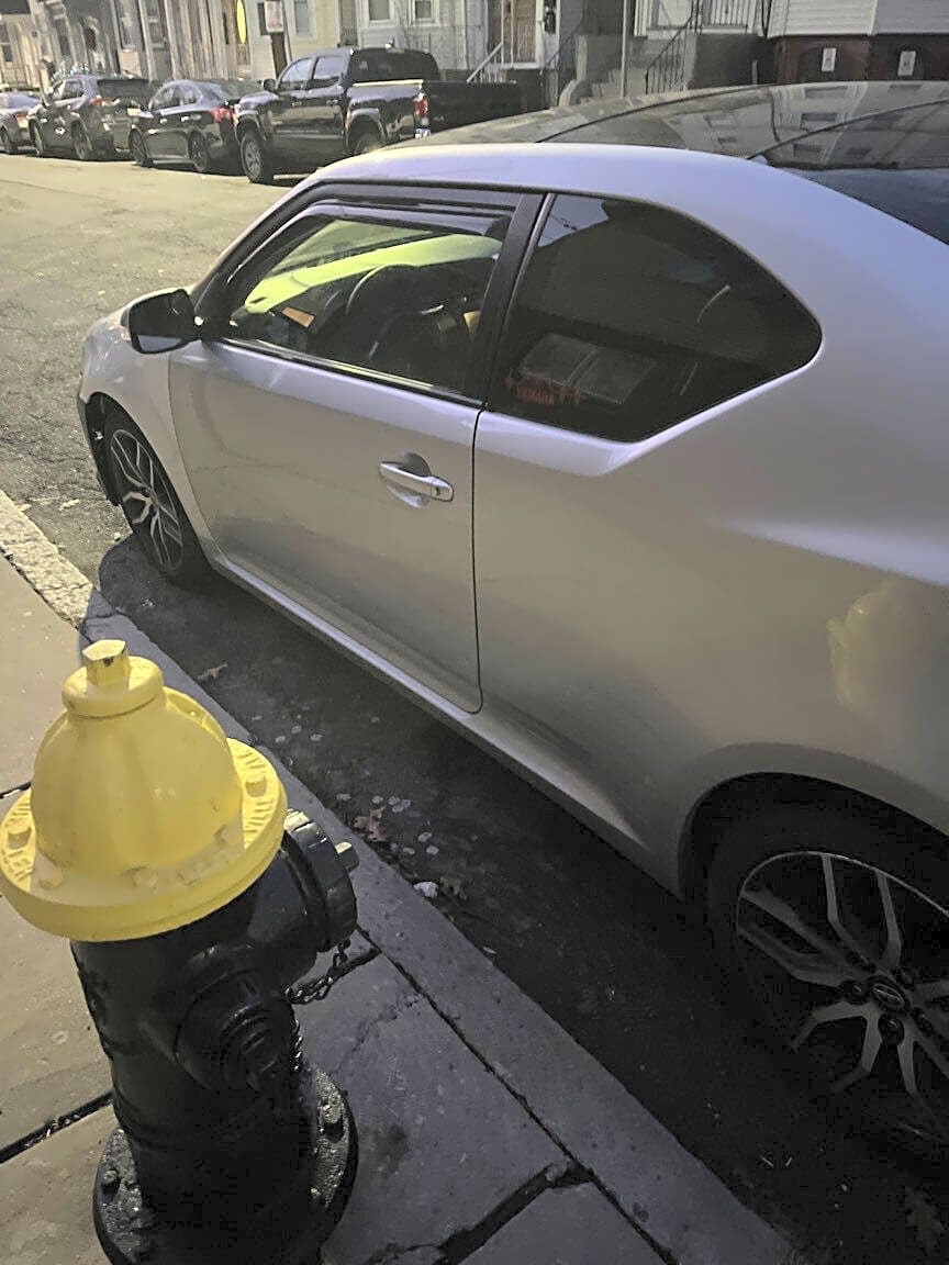 Image submitted with report