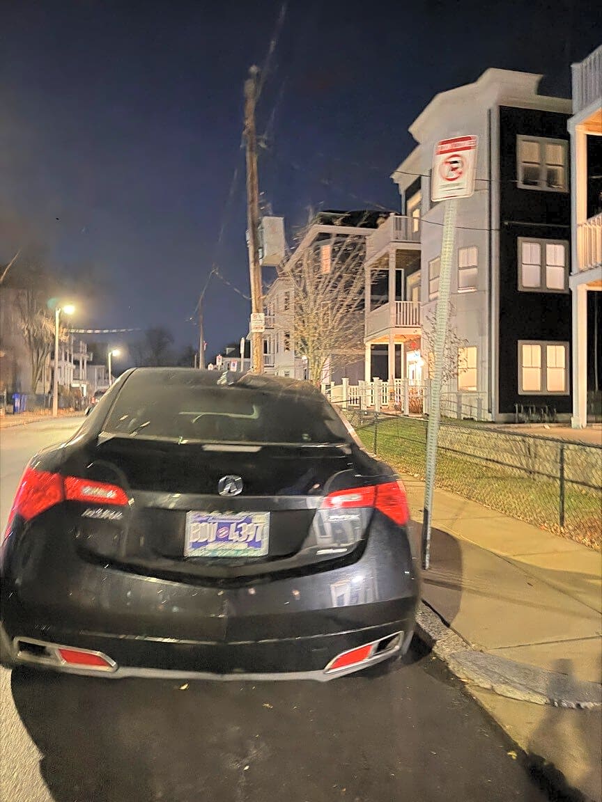 Image submitted with report