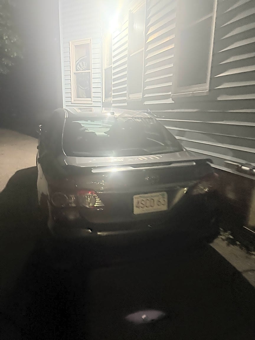 Image submitted with report