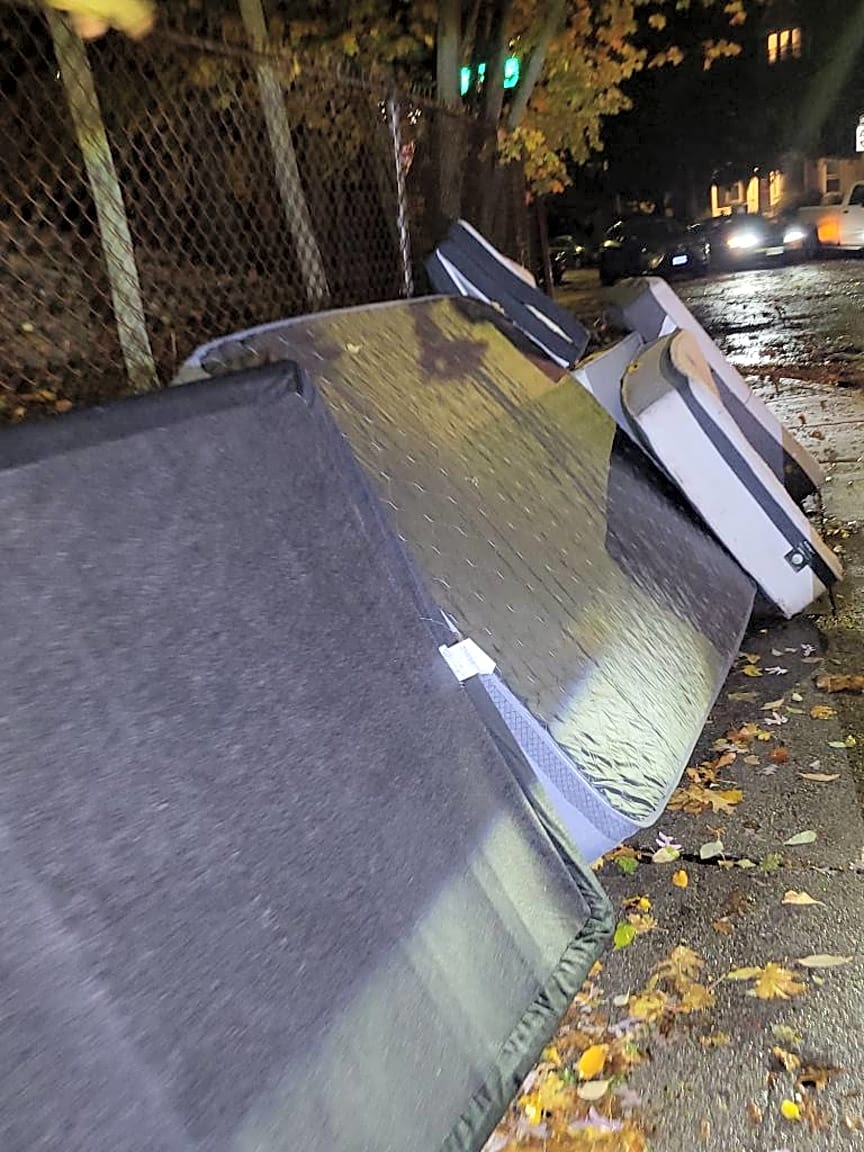 Image submitted with report