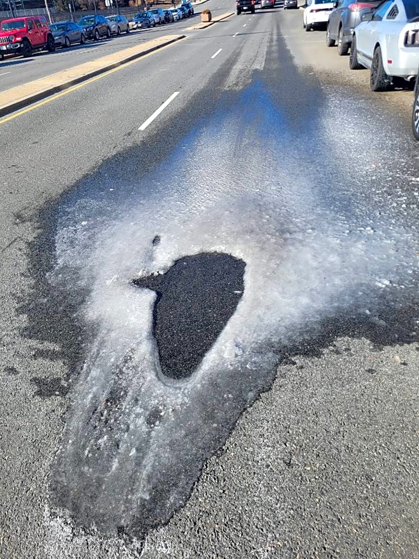 Image submitted with report