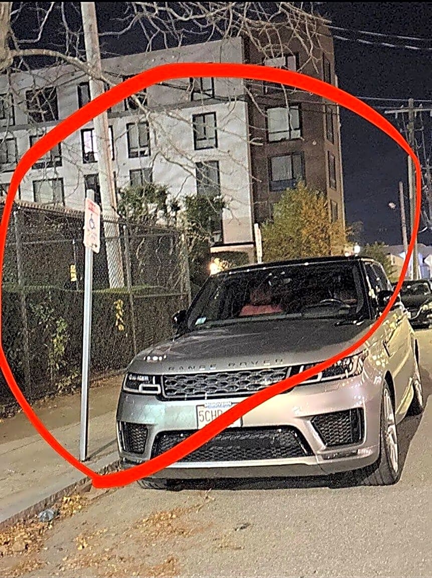 Image submitted with report