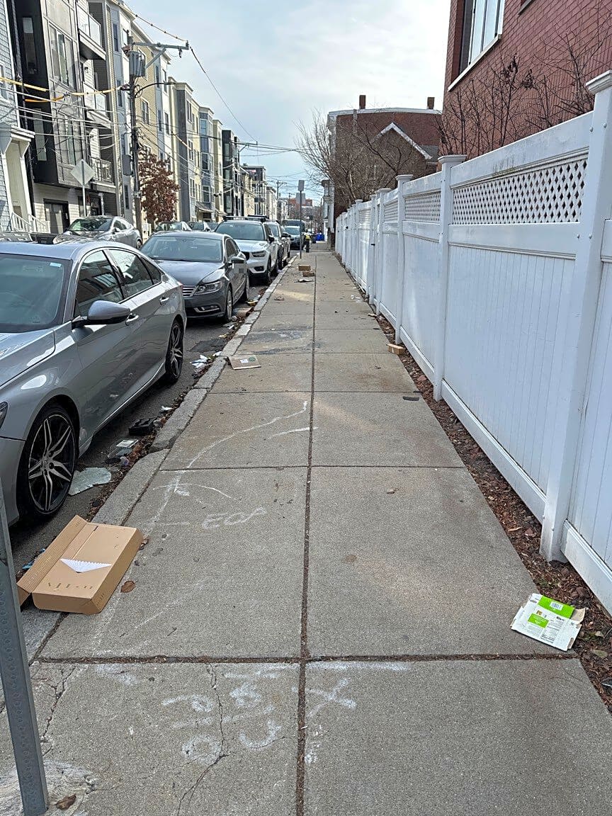 Image submitted with report