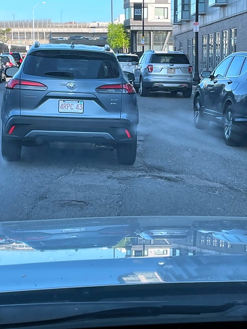 Image submitted with report