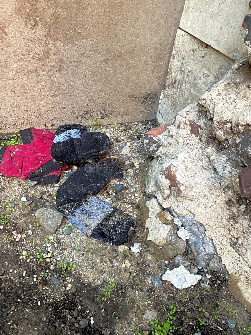 Image submitted with report