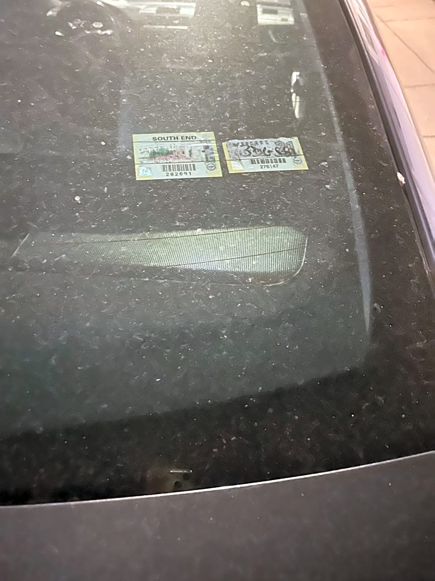 Image submitted with report