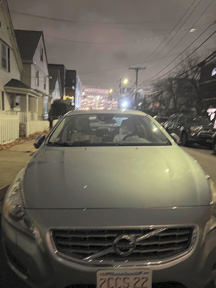 Image submitted with report