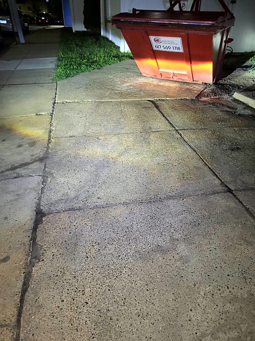 Image submitted with report