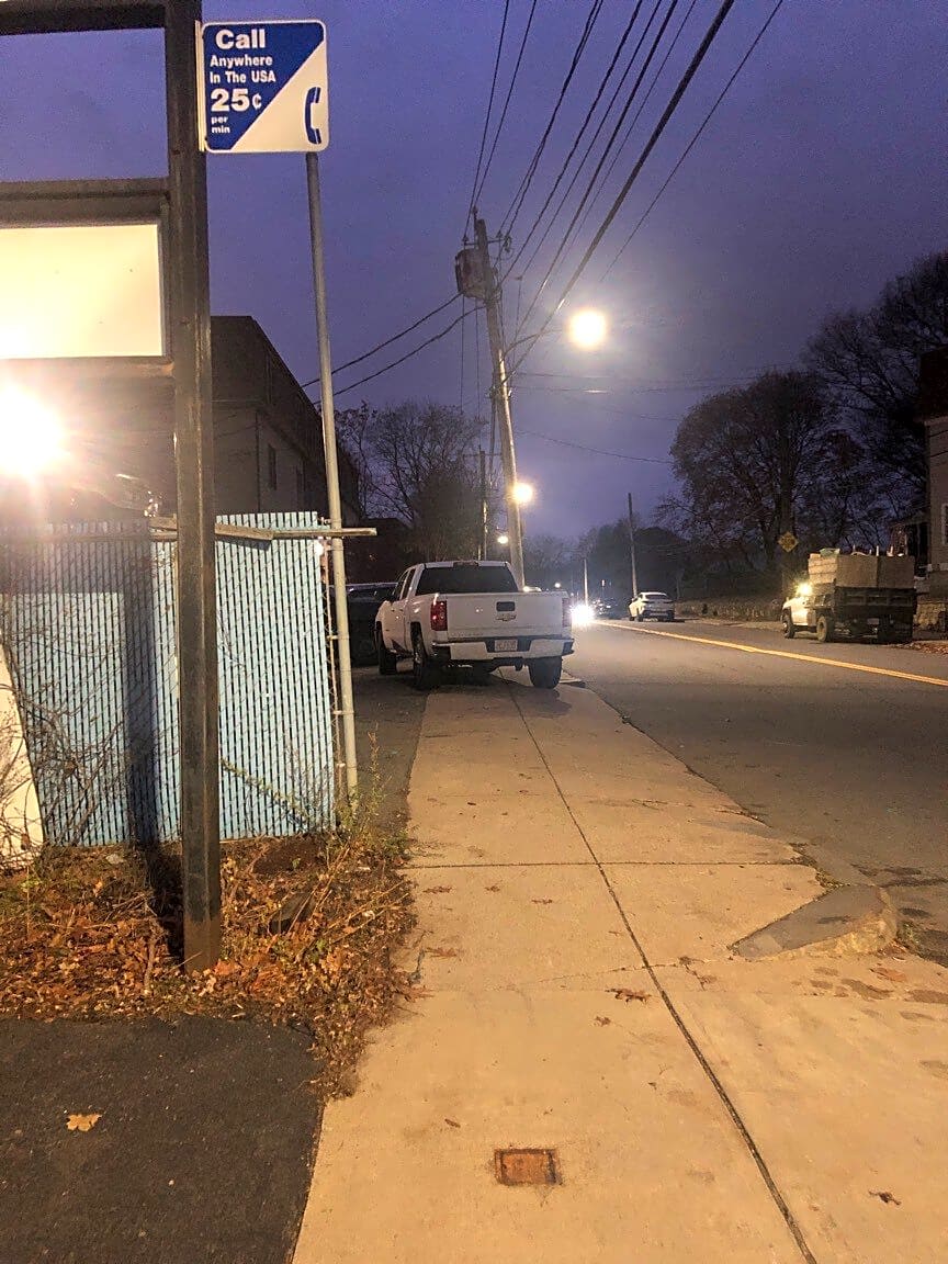 Image submitted with report