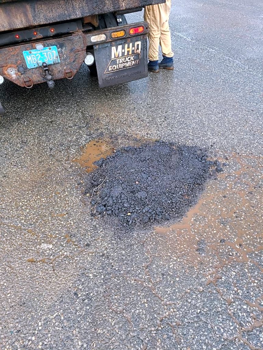 Image submitted with report