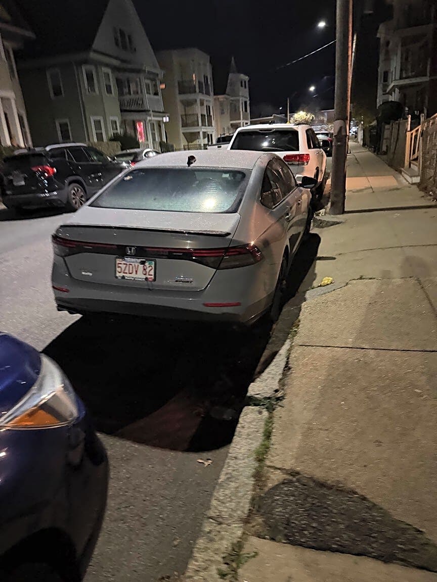 Image submitted with report